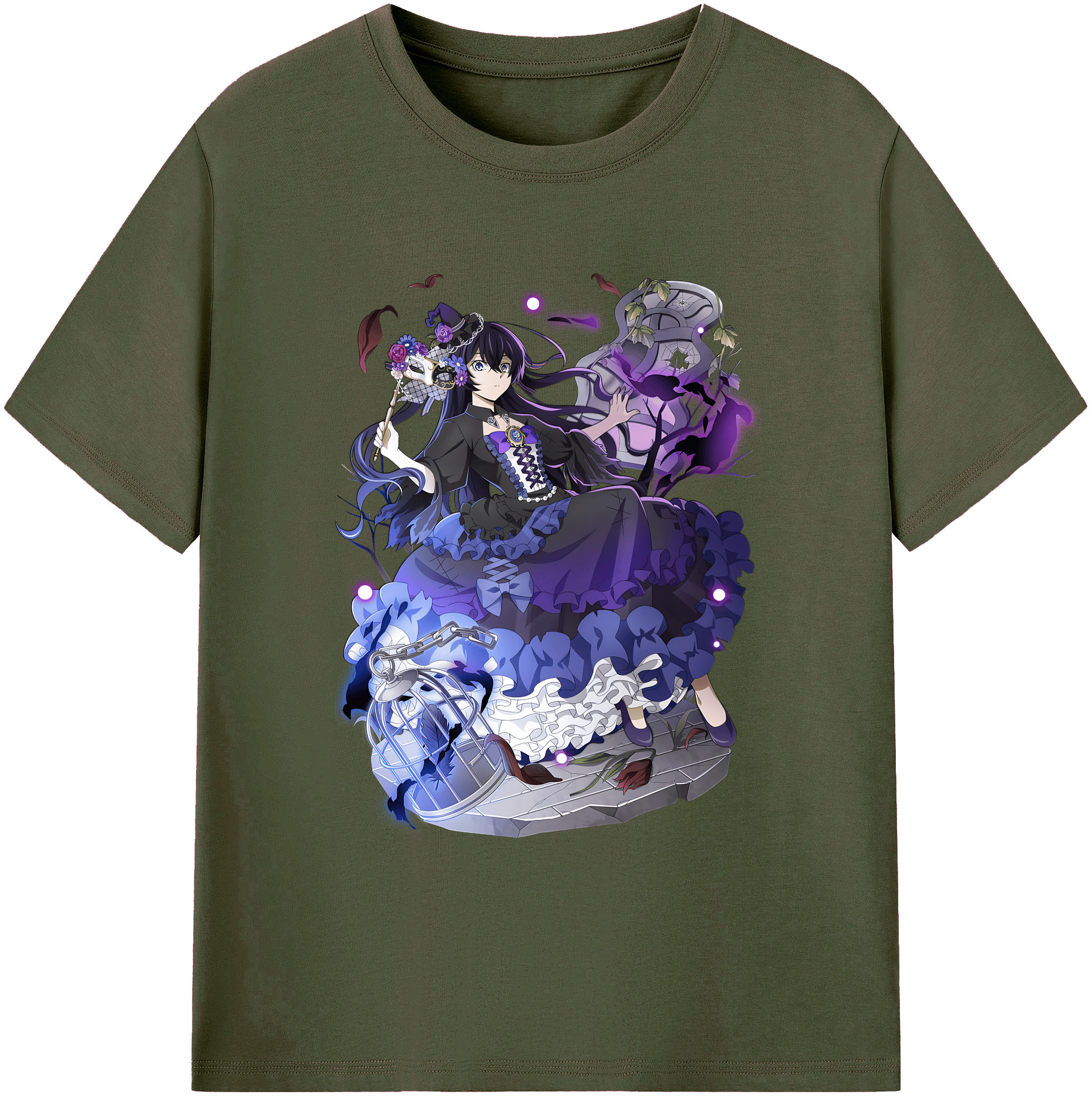 （画像用） 文豪ストレイドッグス Bungo Stray Dogs 綿100％ メンズ半袖Tシャツ｜肌触りやわらか＆通気性